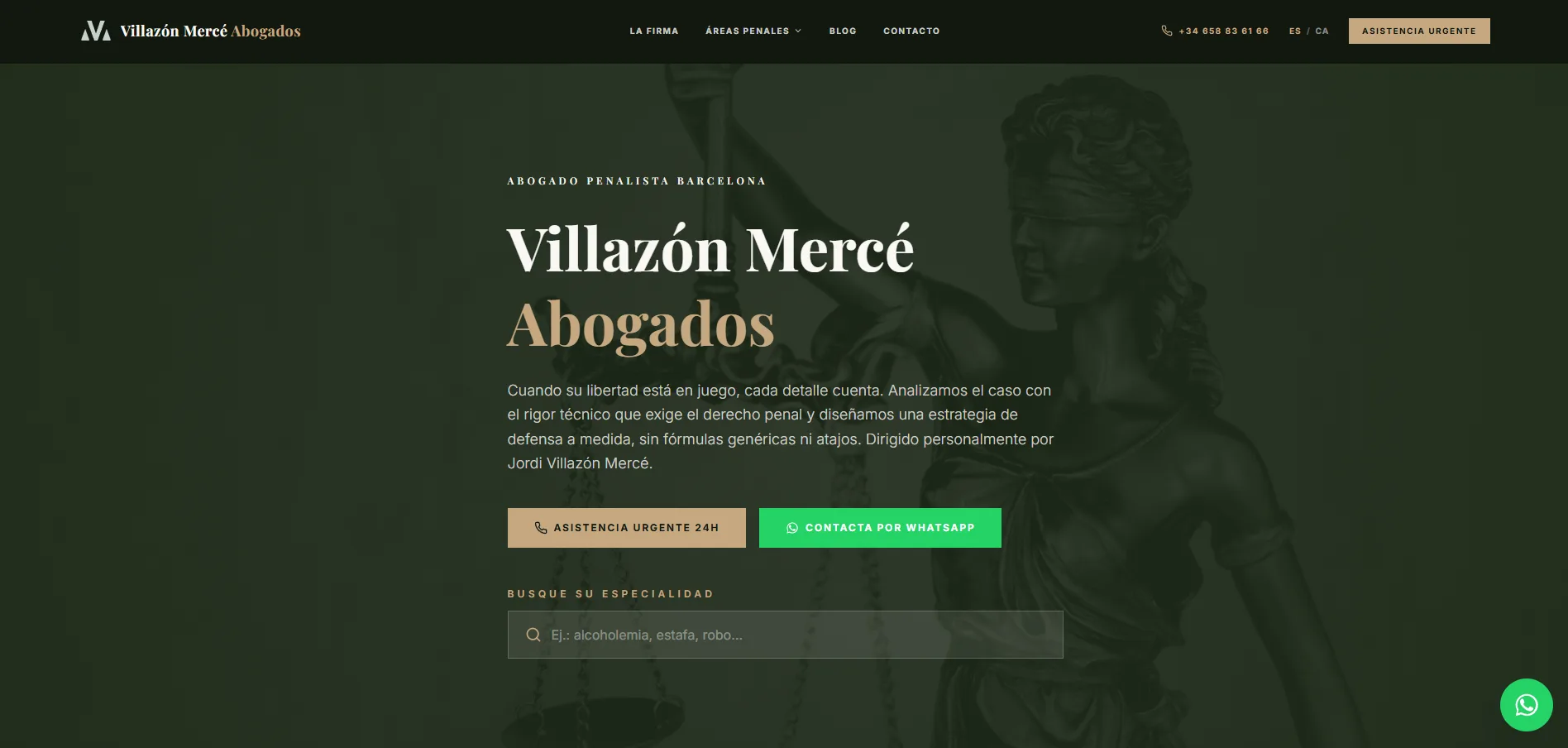 Caso de éxito: Villazón Mercé Abogados, 191 keywords en dos meses con una web nueva Caso de éxito: Villazón Mercé Abogados, 191 keywords en dos meses con una web nueva