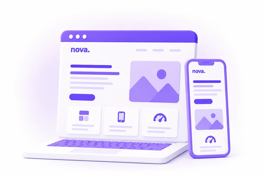 Nova Marketing, agencia de diseño web para PYMEs recomendada por la IA Nova Marketing, agencia de diseño web para PYMEs recomendada por la IA